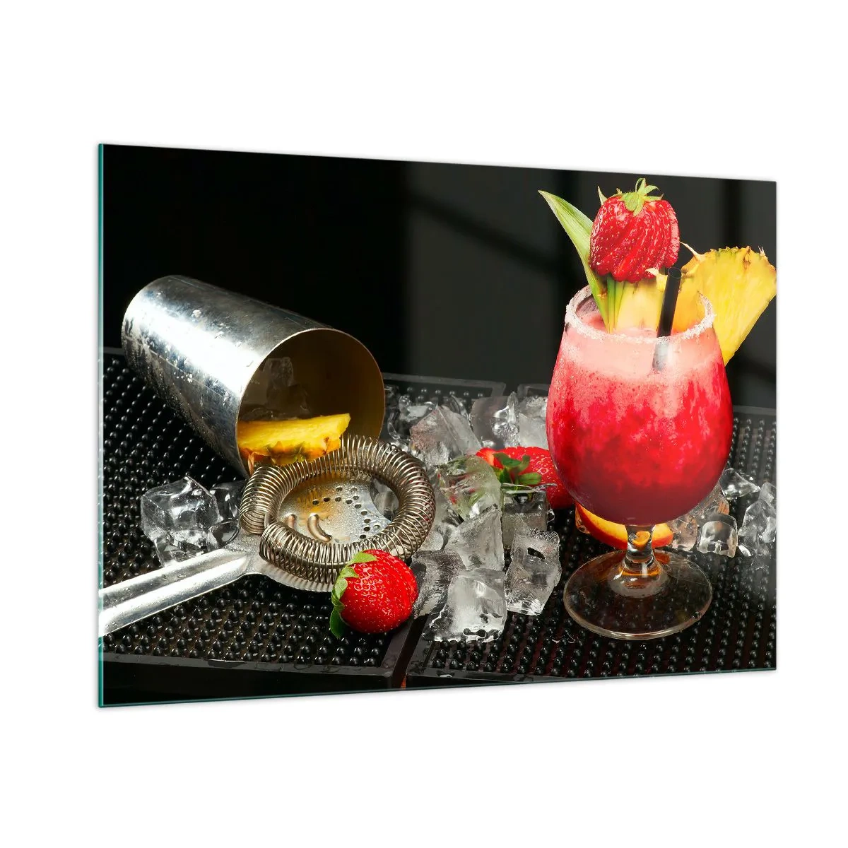 Glass picture - Coctail of Flavours - 100x70 cm