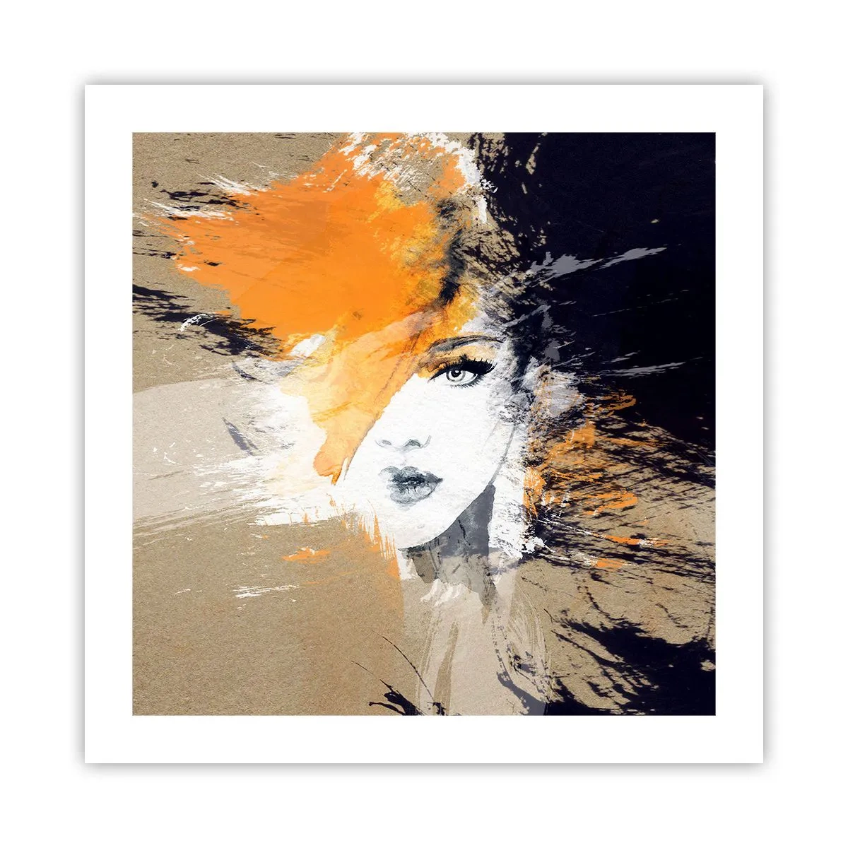 Poster - And There Was Light - 50x50 cm