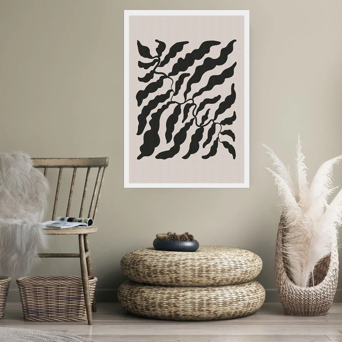 Poster - Nature of a Square - 70x100 cm