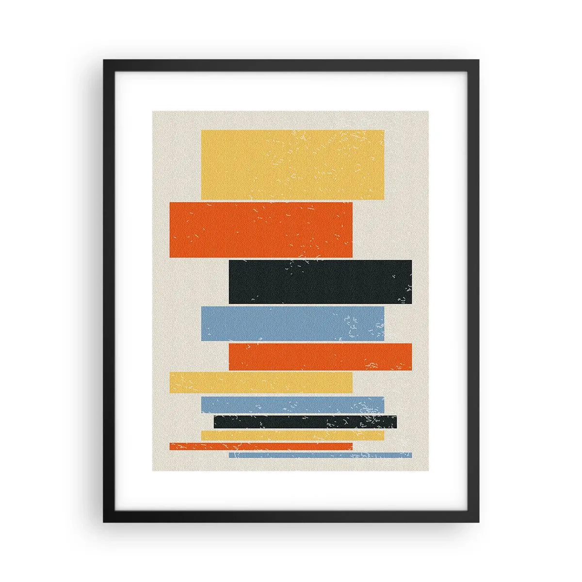 Poster in black frame - Notation of Music - 40x50 cm