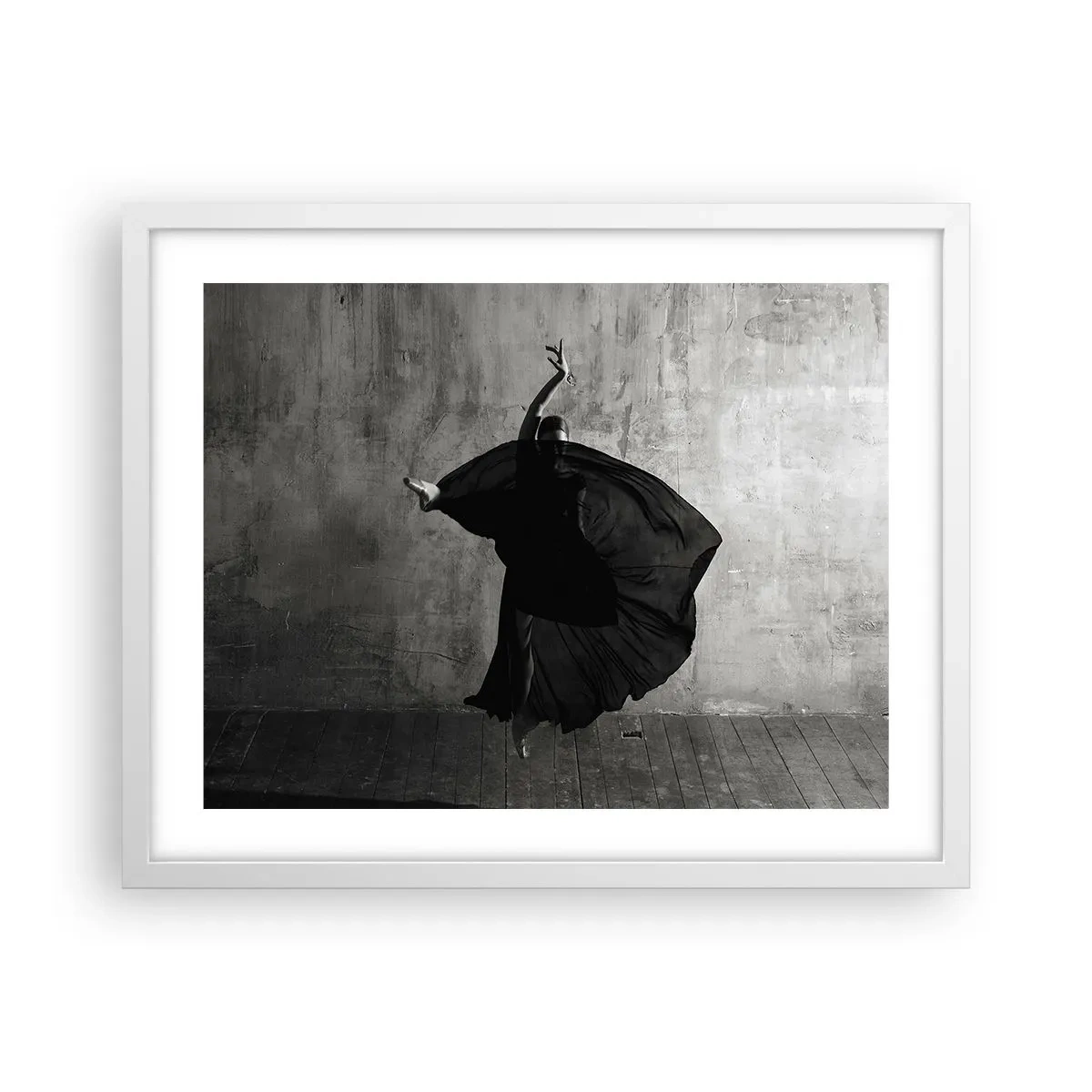 Poster in white frmae - Full of Passion - 50x40 cm