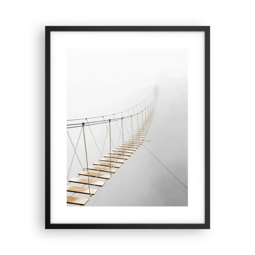 Poster in black frame - Where Did He Take You? - 40x50 cm