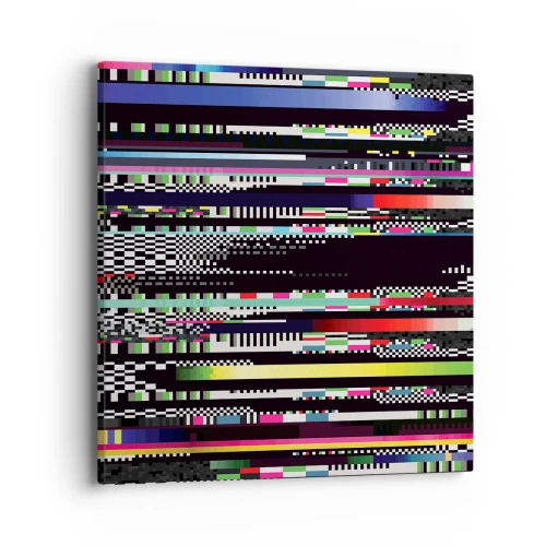 Canvas picture - Control Image of Reality - 40x40 cm