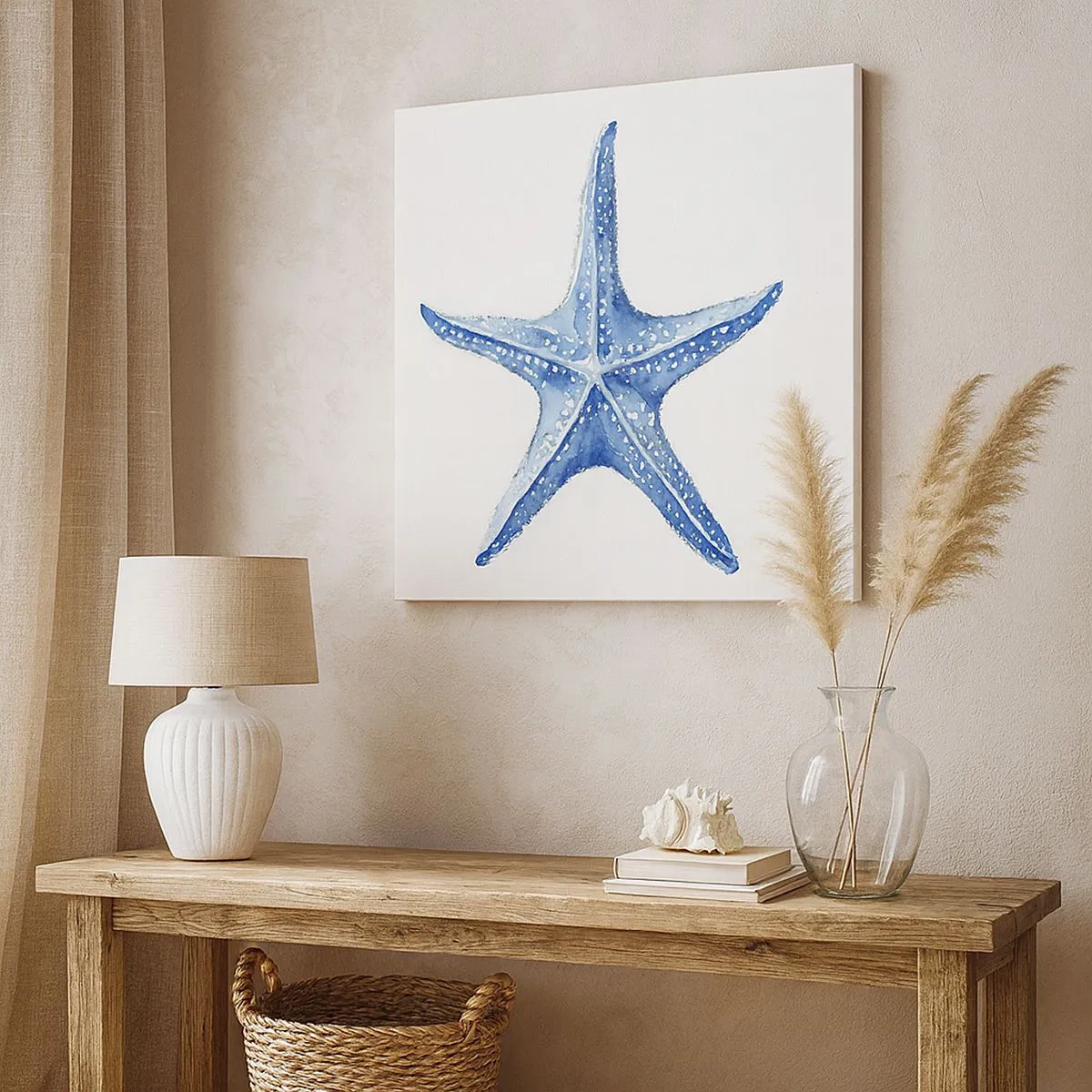 Canvas picture - Sea Star - 30x30 cm