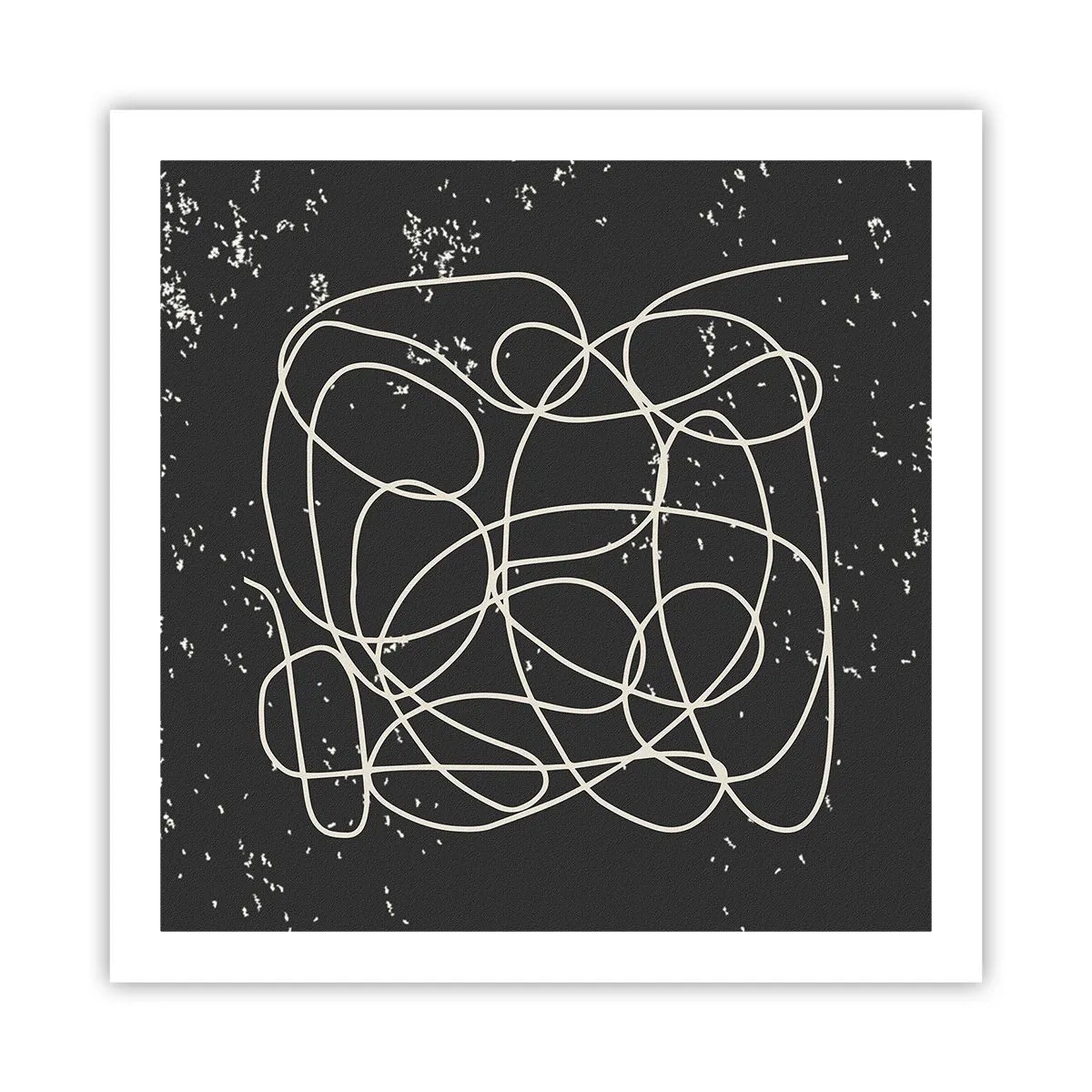 Poster - Lost Thoughts - 60x60 cm