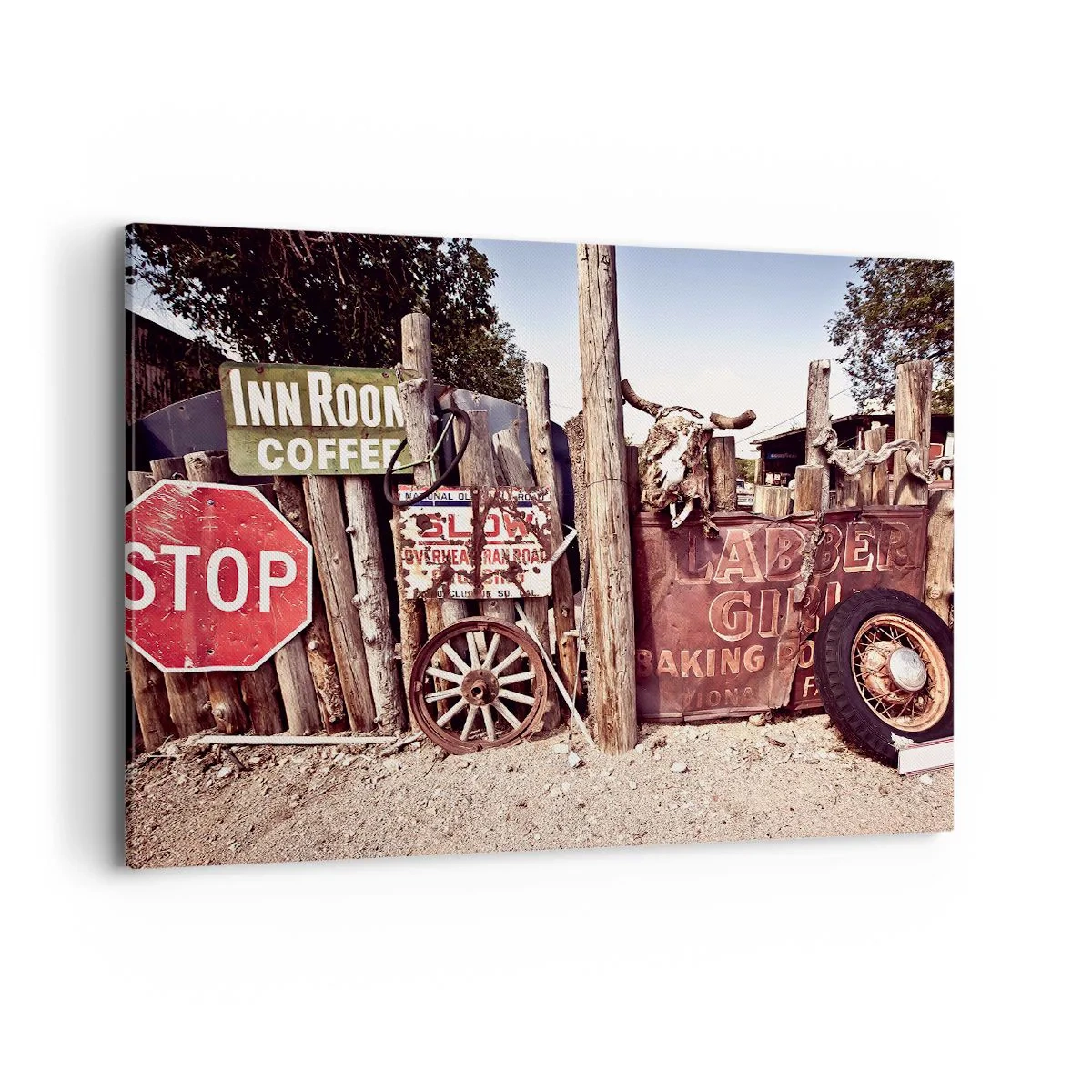 Canvas picture - And the Time Stopped - 100x70 cm