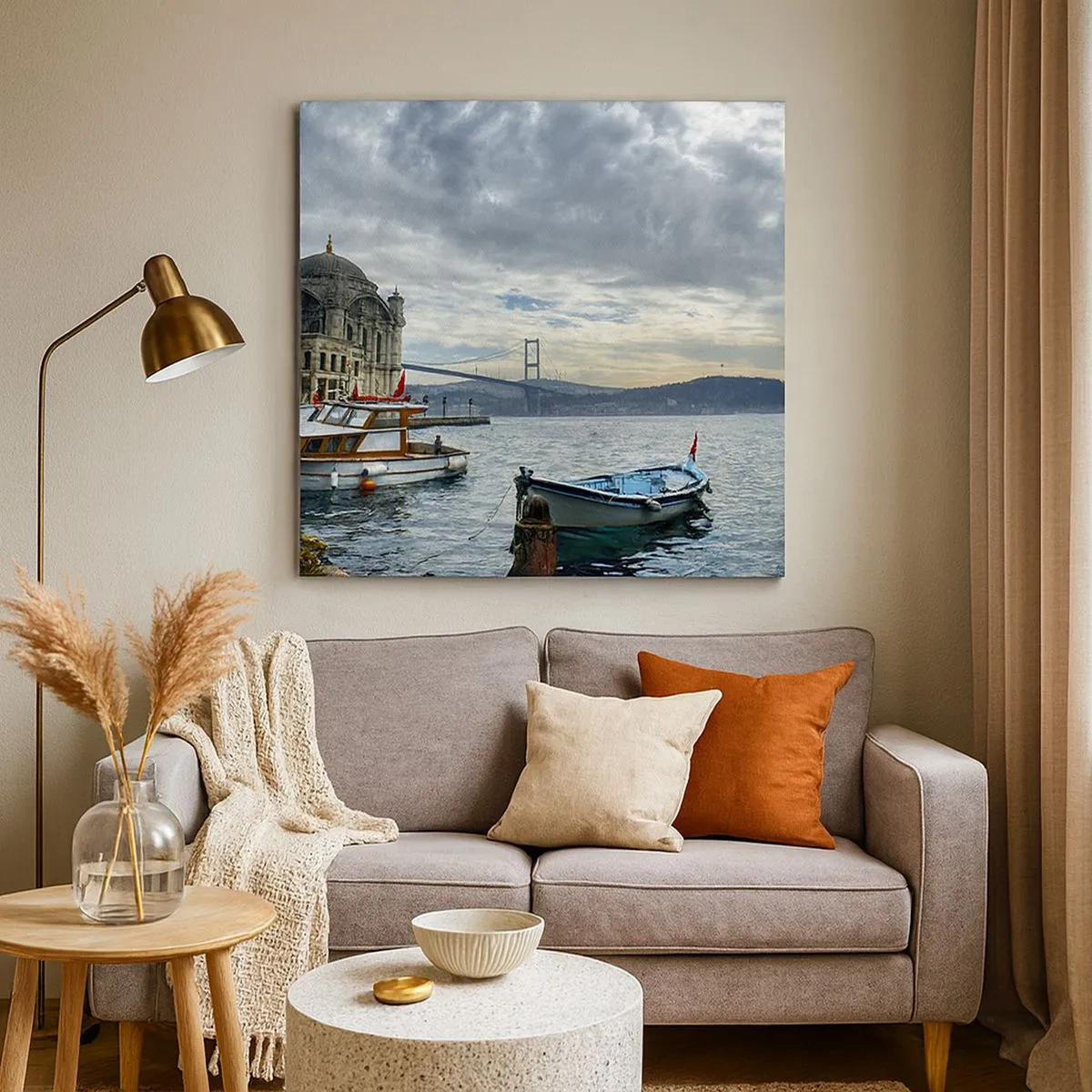 Canvas picture - Between Worlds - 30x30 cm