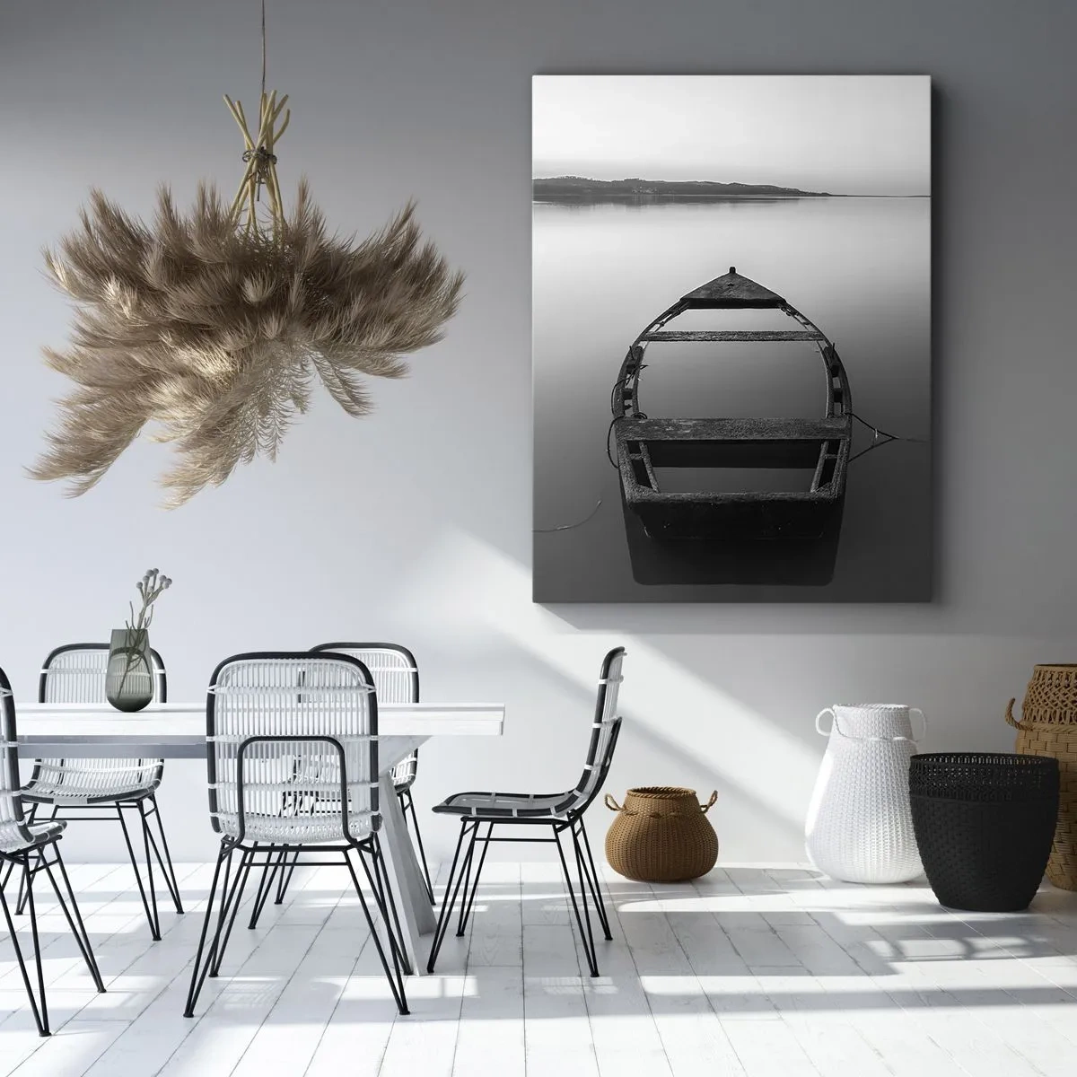 Canvas picture - Longing and Melancholy - 65x120 cm