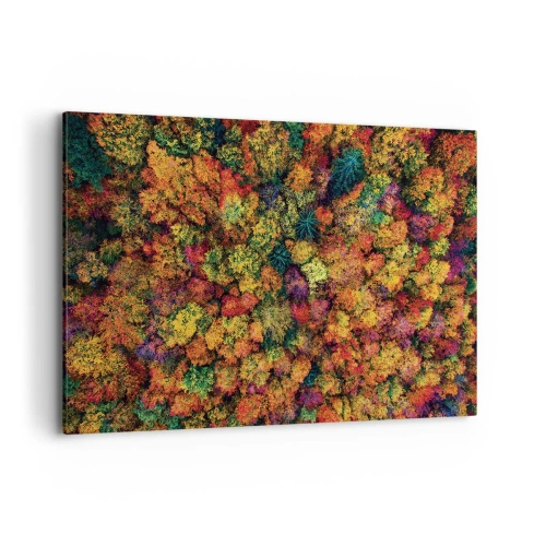 Canvas picture - Bouquet of Autumn Flowers - 120x80 cm