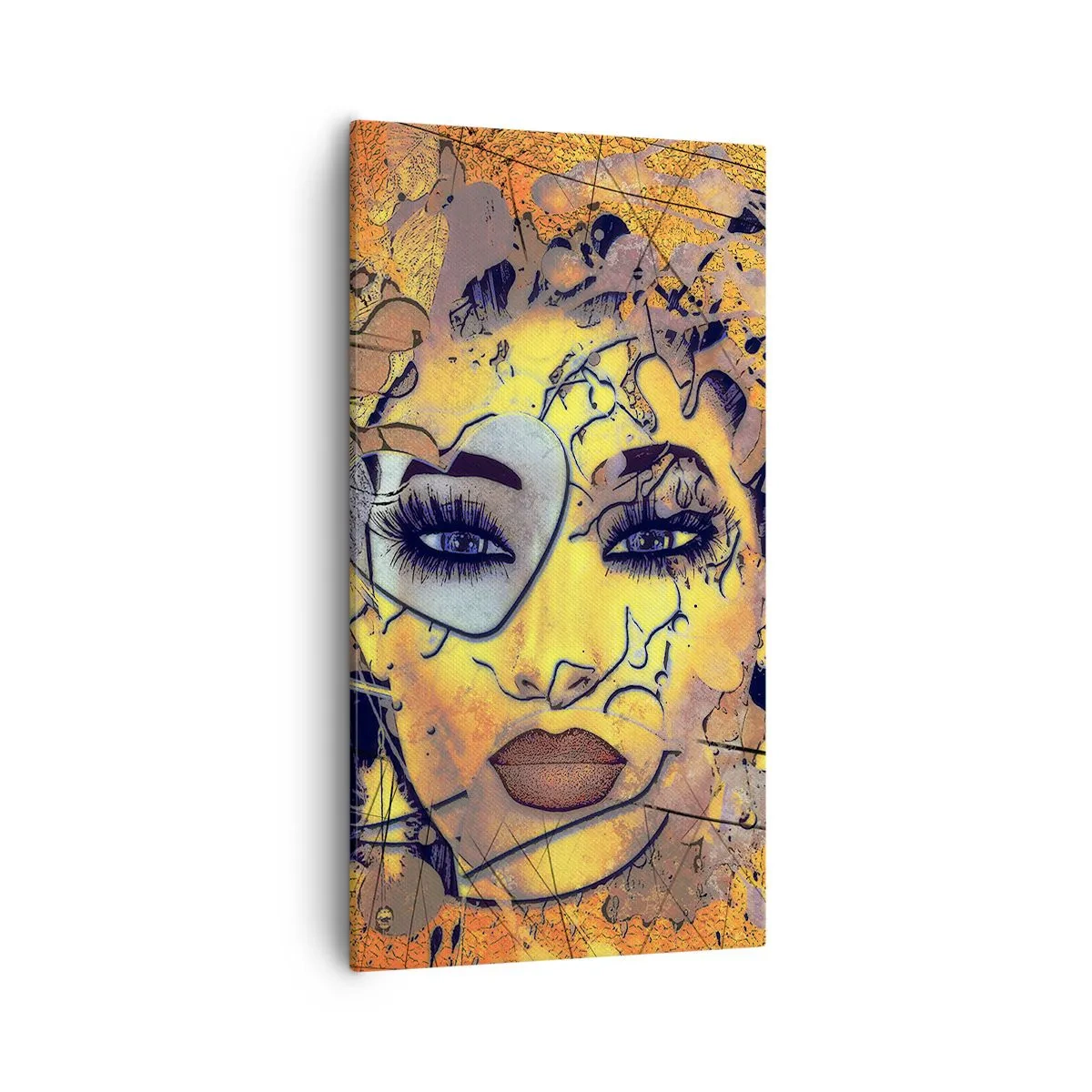 Canvas picture - Sunny Beauty - 55x100 cm