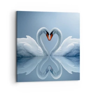 Canvas picture - Time for Love - 70x70 cm