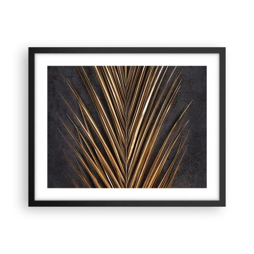 Poster in black frame - Gold of the Tropics - 50x40 cm