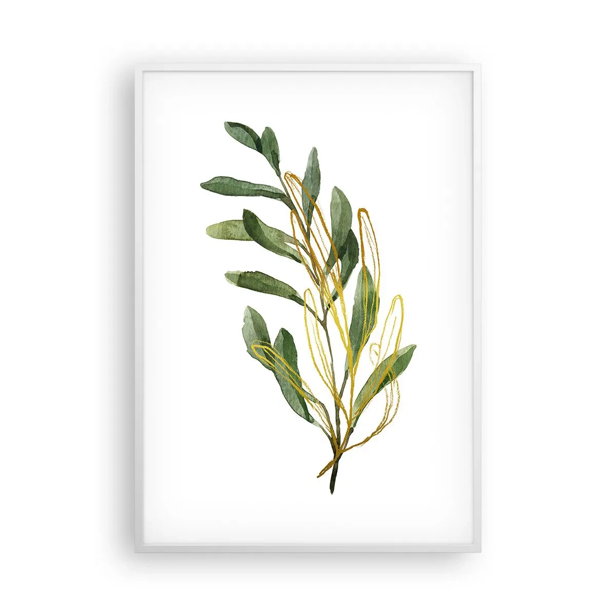 Poster in white frmae - All that Is Good - 70x100 cm