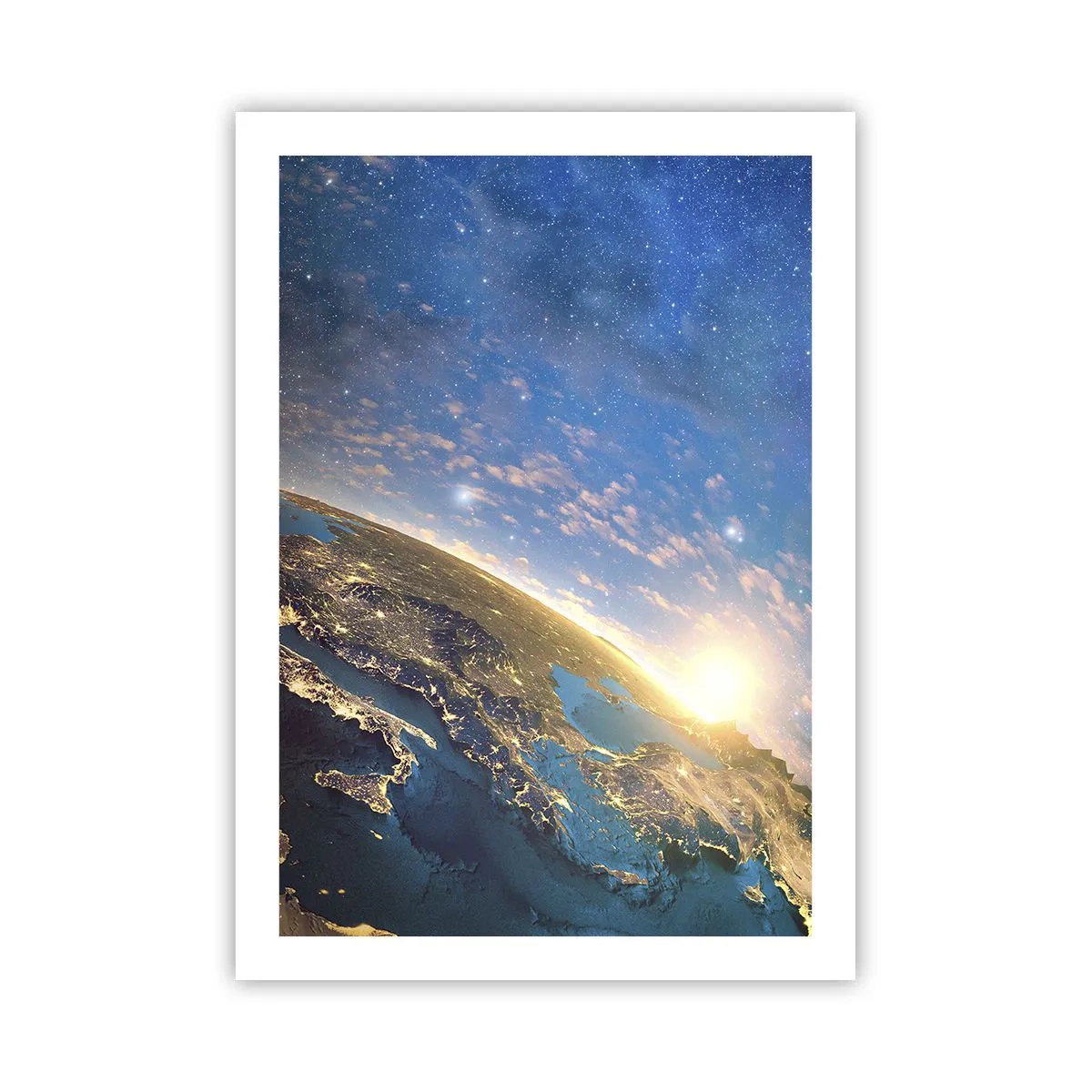 Poster - Let's Look at Each Other from a Distance - 50x70 cm