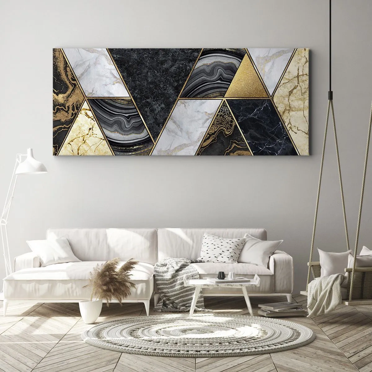 Canvas picture - Stone on Stone - 120x50 cm