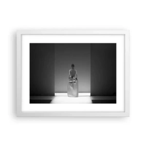 Poster in white frmae - Refined Simplicity - 40x30 cm