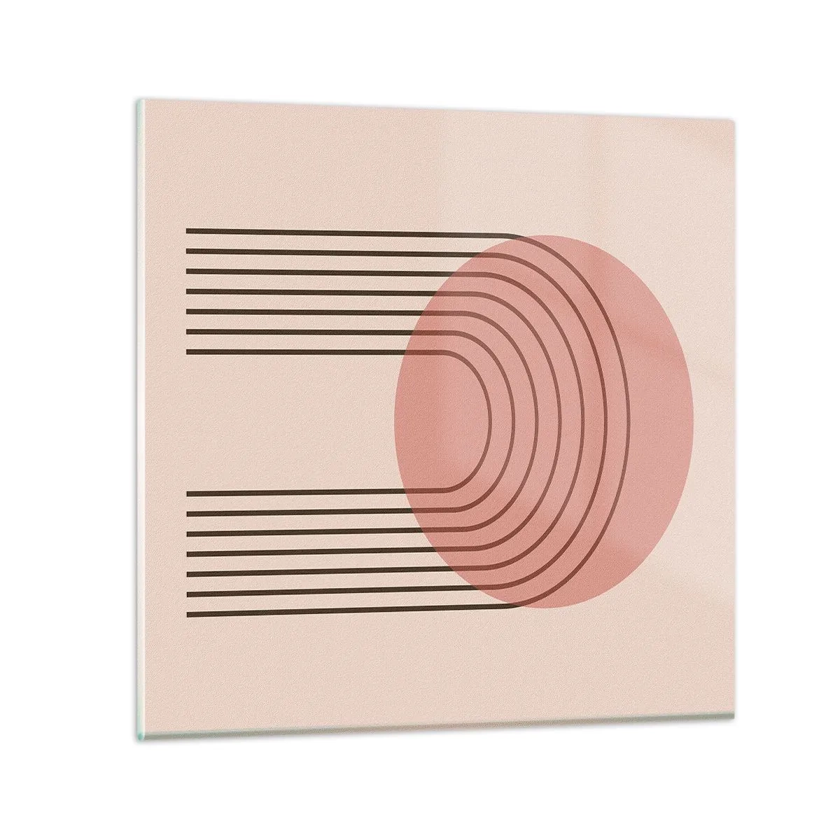 Glass picture - Irresistible Attraction - 40x40 cm