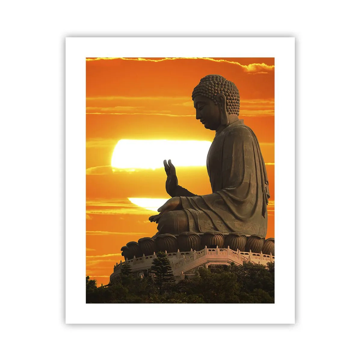Poster - Facing the World - 40x50 cm