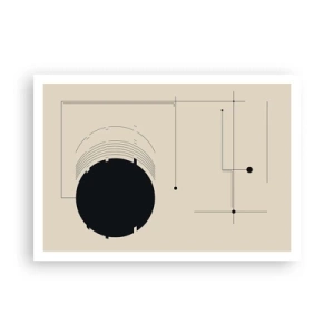 Poster - Springy and Dynamic Composition - 100x70 cm