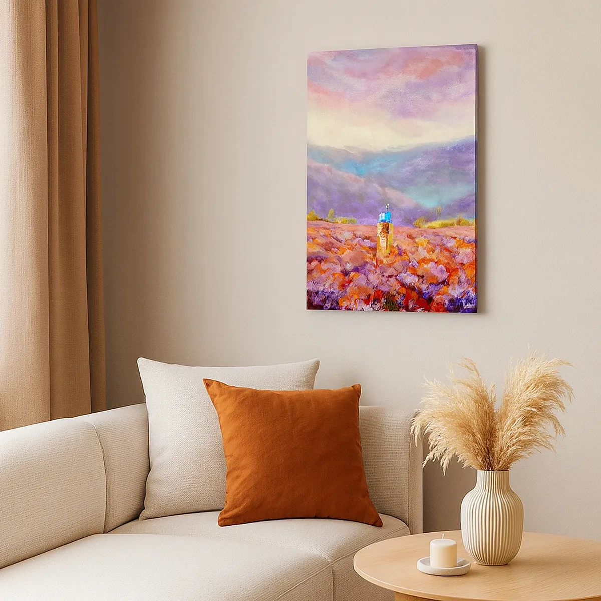 Canvas picture - In Lavendar World - 50x70 cm