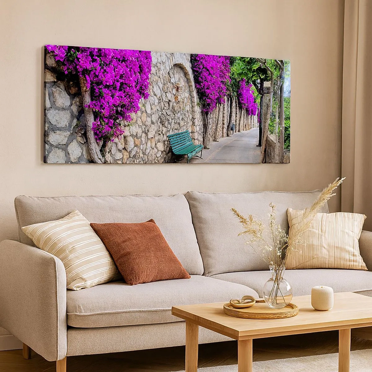 Canvas picture - Let's Meet - 100x40 cm