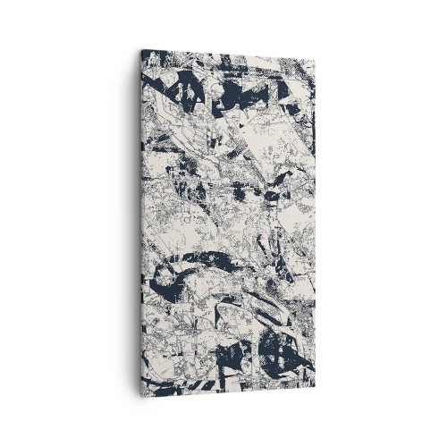 Canvas picture - Infilitration of Opposites - 45x80 cm