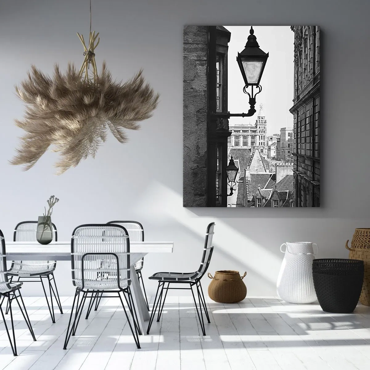 Canvas picture - Tale from Edinburgh - 55x100 cm