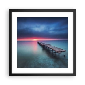Poster in black frame - Between Heaven and Earth - 40x40 cm