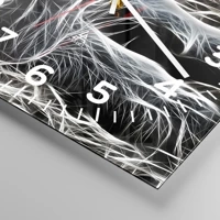 Clock face with numbers