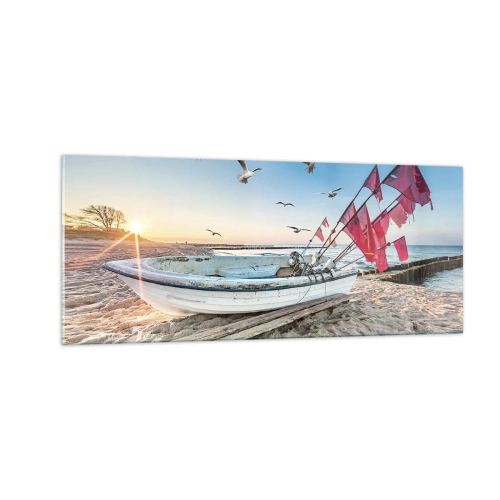 Glass picture - Deserved Rest - 100x40 cm