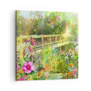 Canvas picture - Bridge of Spring Sighs - 50x50 cm