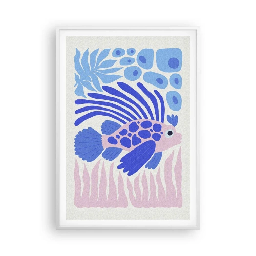 Poster in white frmae - In His Element - 70x100 cm