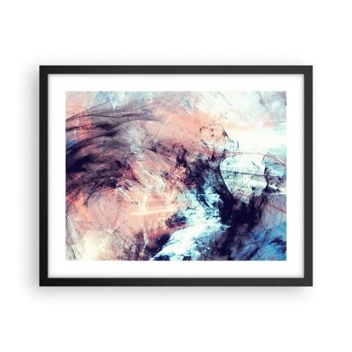Poster in black frame - Feel the Wind - 50x40 cm