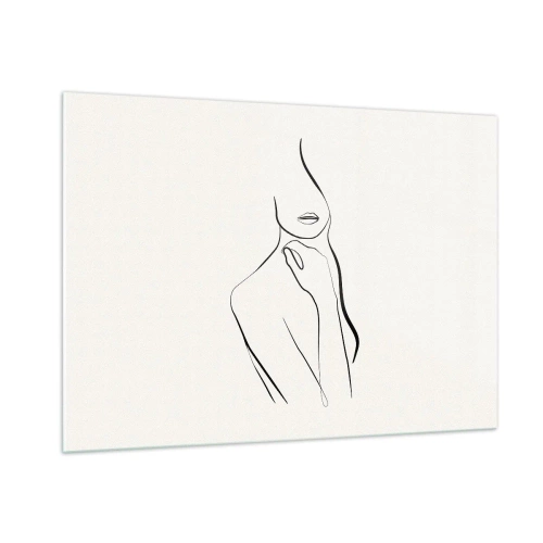 Glass picture - Wave of Melancholy - 100x70 cm