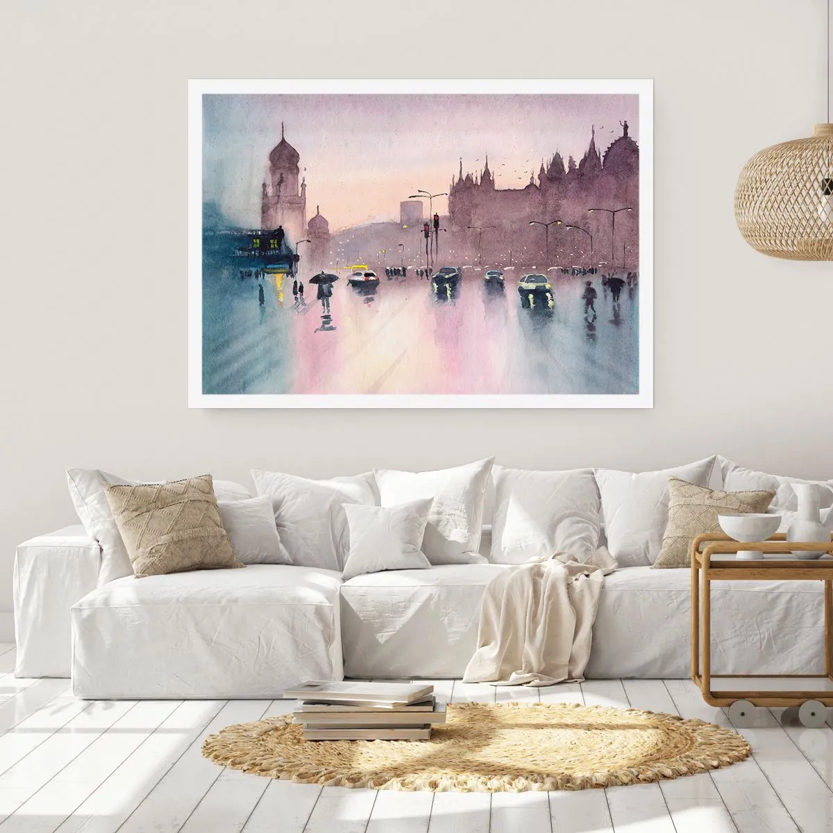 Poster - In a Rainy Fog - 70x50 cm