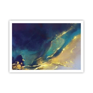 Poster - Golden Flood - 100x70 cm