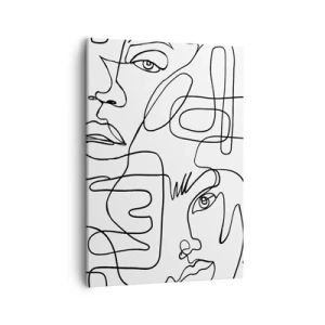 Canvas picture - Tangled up in Emotions - 50x70 cm