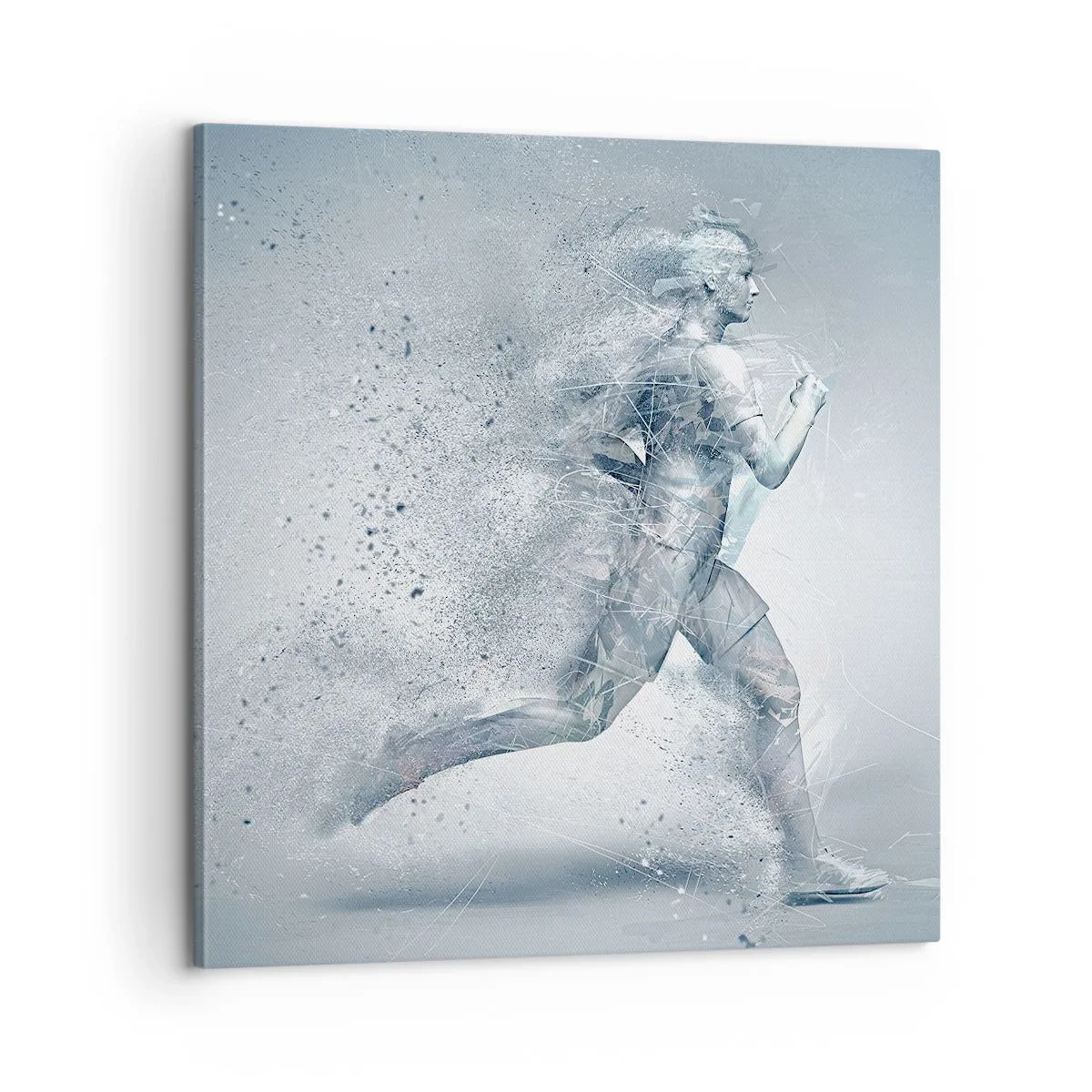 Canvas picture - Crystally Clear Energy - 60x60 cm