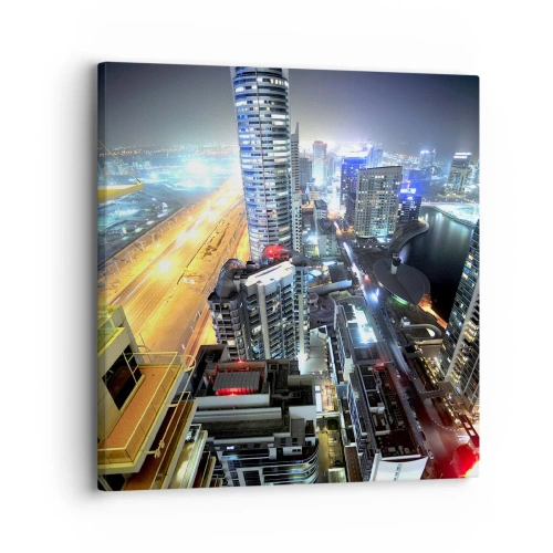 Canvas picture - Miracle in the Desert - 30x30 cm