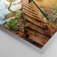 Clock face with lines