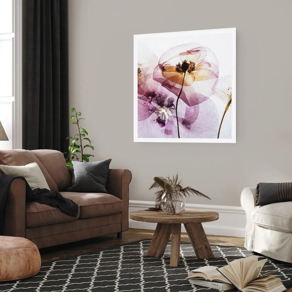 Poster - Flower Body Slide - 50x50 cm