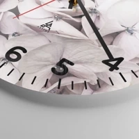 Clock face with numbers