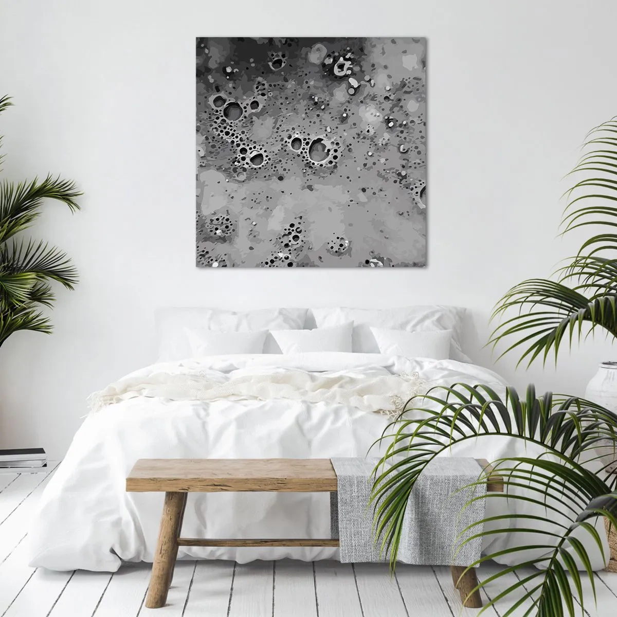 Canvas picture - Like a Moon Landscape - 40x40 cm