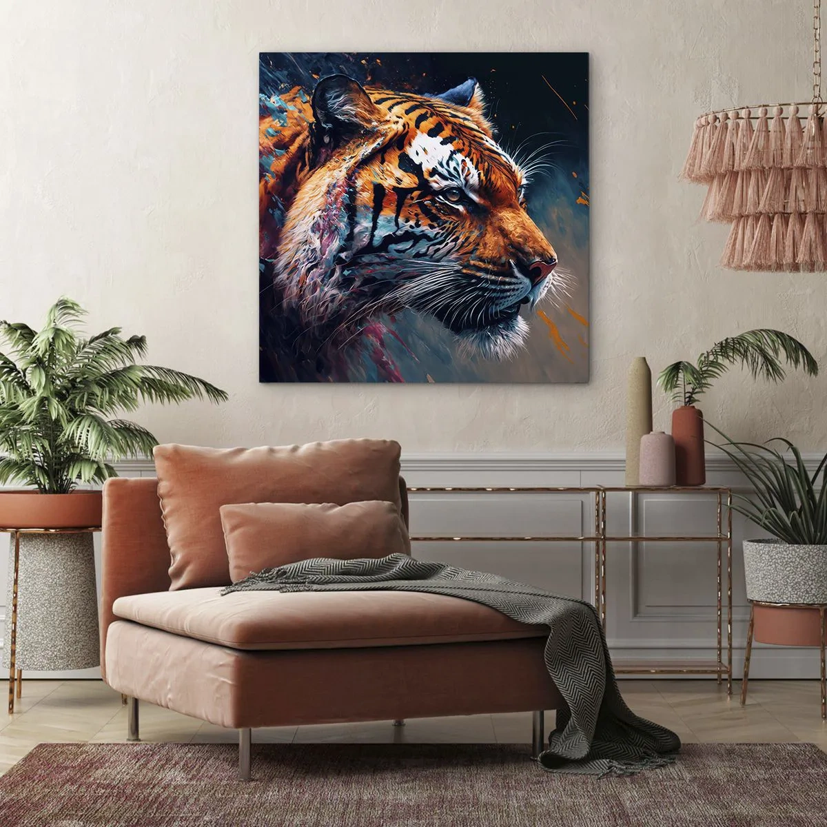 Canvas picture - Wild Beauty - 40x40 cm