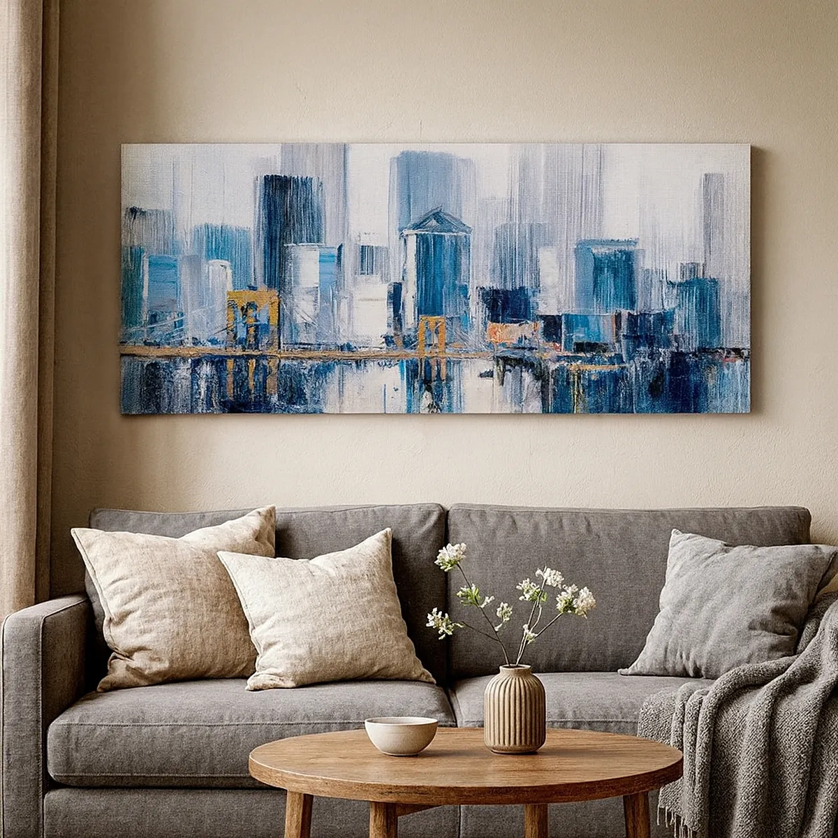 Canvas picture - New York Impression - 30x30 cm