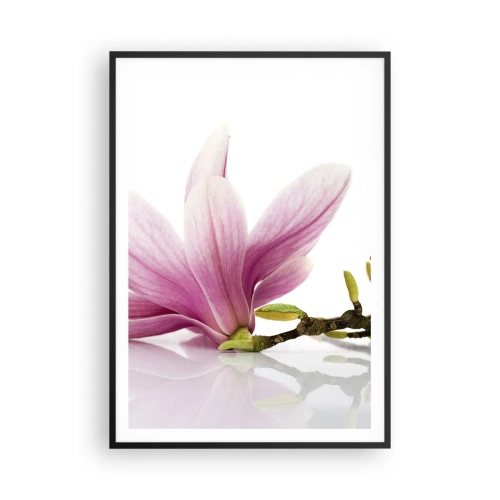 Poster in black frame - Delicate Like a Spring Breeze - 70x100 cm