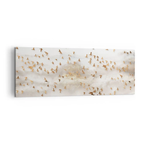 Canvas picture - It Is Time - 140x50 cm