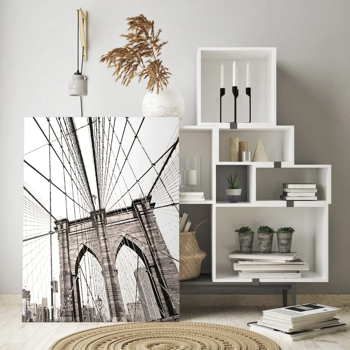 Glass picture - New York Cathedral - 50x70 cm