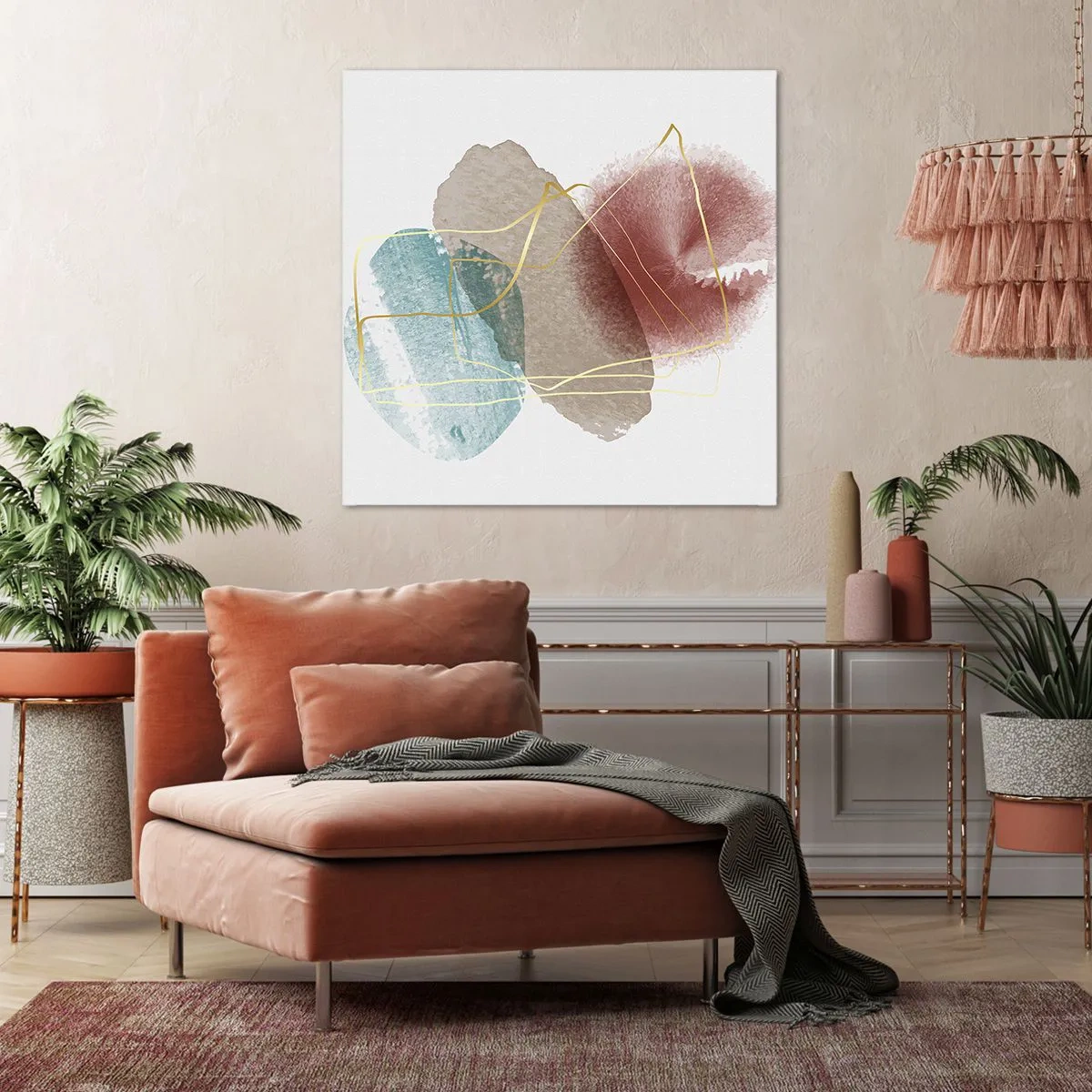 Canvas picture - Beads of Space - 70x70 cm