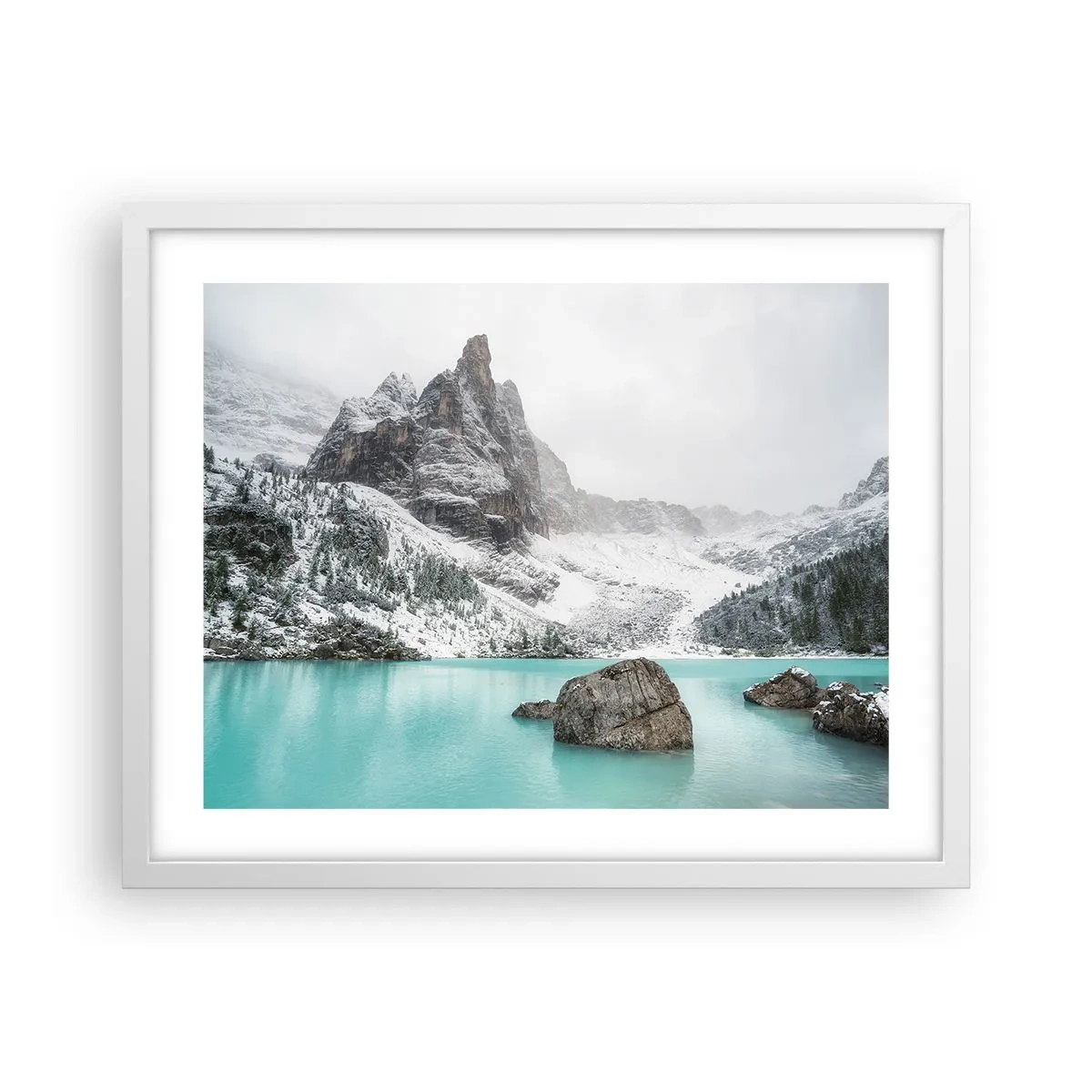 Poster in white frmae - On Guard - 50x40 cm